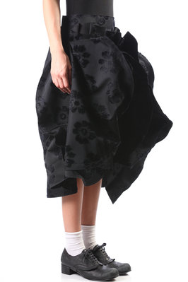 flower pattern skirt