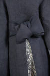 over the knee 'sculpture' coat in handmade wool and silk nuno-felt - over the knee 'sculpture' coat in handmade wool and silk nuno-felt - AGOSTINA ZWILLING 