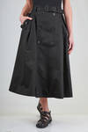long flared skirt in cotton canvas - JUNYA WATANABE 