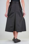long flared skirt in cotton canvas - JUNYA WATANABE 