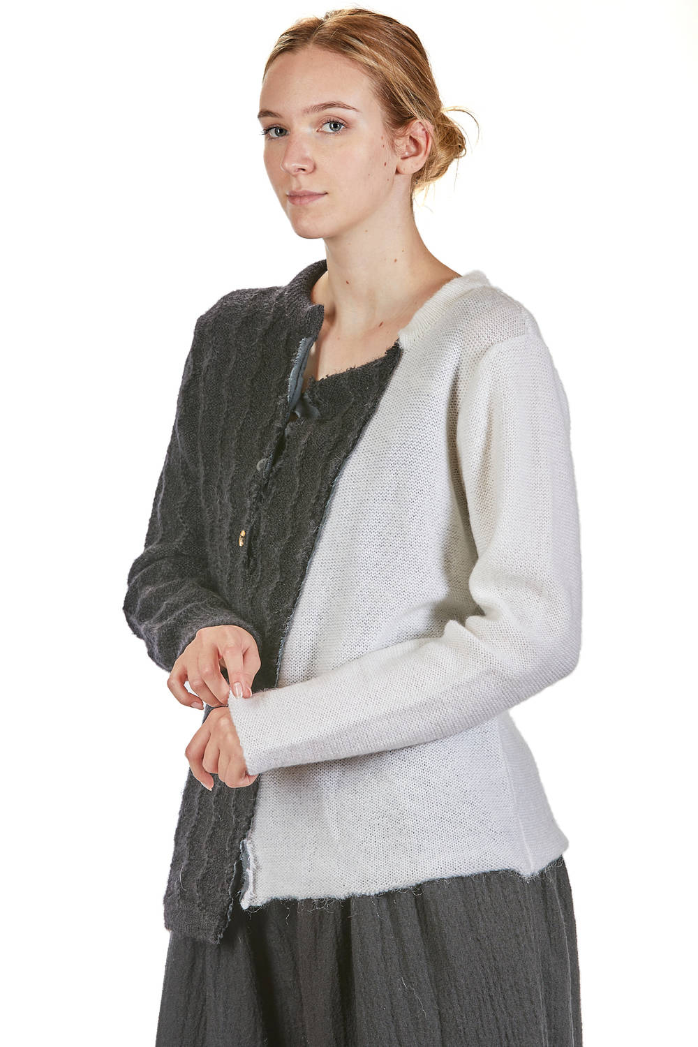 ARCHIVIO J. M. RIBOT - Hip-Length Sweater, Wide And Asymmetrical