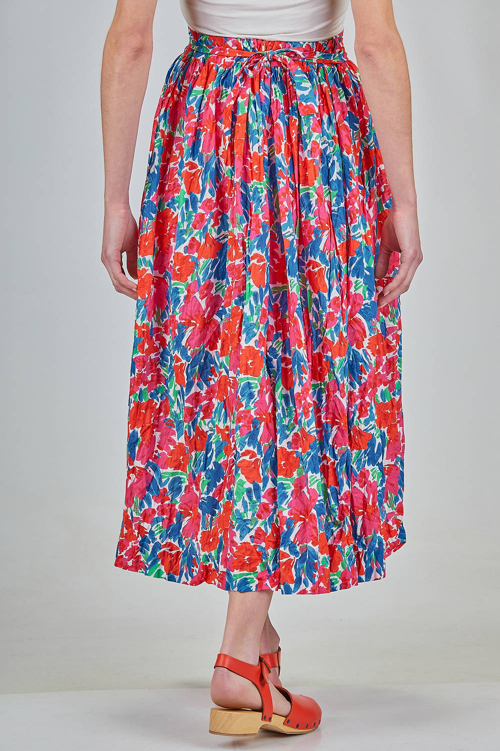 DANIELA GREGIS - Long And Wide Skirt In Multicolor Londoner