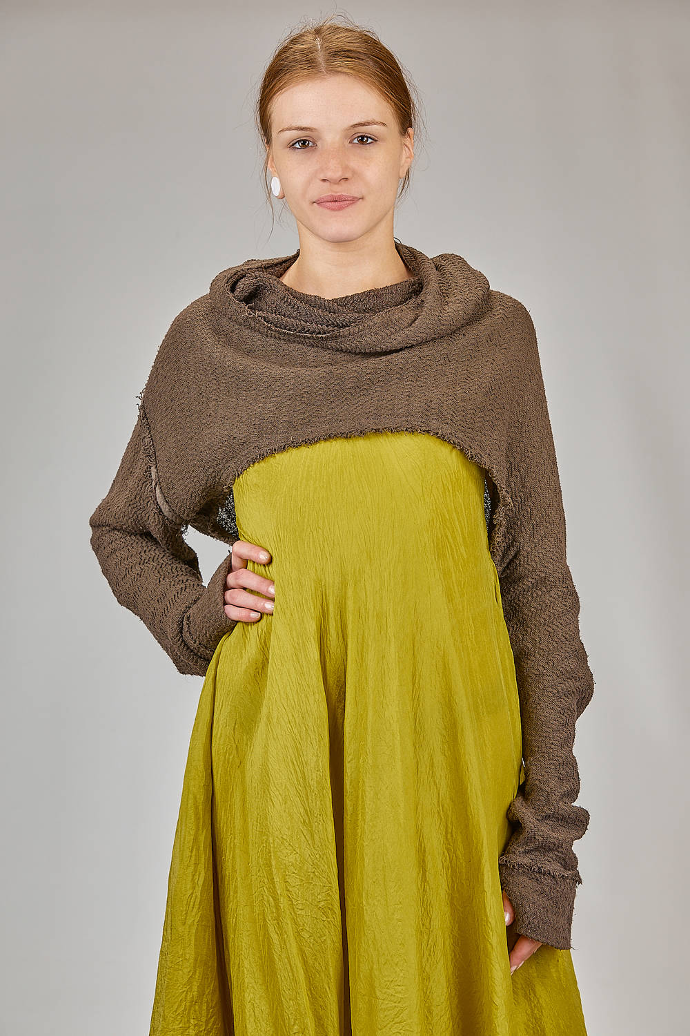 Asymmetrical Shawl Sweater