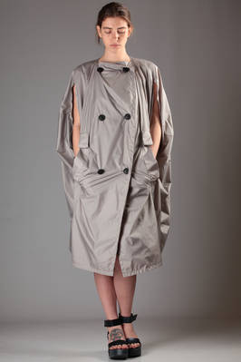 VIVIENNE WESTWOOD Anglomania - Over Raincoat In Glossy Nylon :: Ivo Milan