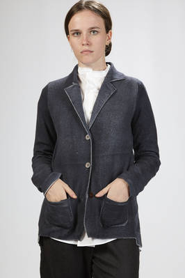 ISSEY MIYAKE - Bolero Jacket In Tridimensional Pleated Polyester :: Ivo ...