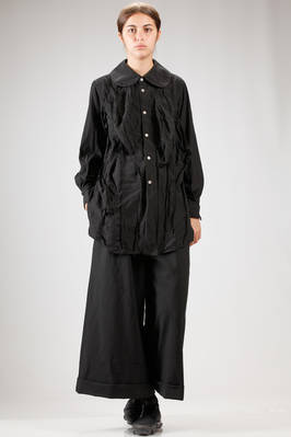 COMME DES GARÇONS - Long And Wide Shirt In Really Soft Polyester Canvas ...