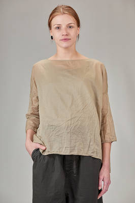 YOHJI YAMAMOTO - Long And Wide Shirt In Cotton Poplin :: Ivo Milan