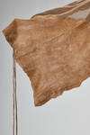 long and wide scarf, in lightweight gauze with profiles of nuno-felt merino wool, beech, and silk - AGOSTINA ZWILLING 