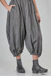 wide trousers in pinstriped techno polyester serge - COMME des GARÇONS - COMME des GARÇONS 