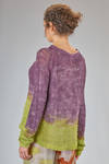 flared sweater in knitted silk - F-CASHMERE by FISSORE 