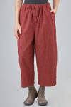 wide trousers in wool shetland - RISA NAKAMURA 