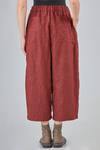 wide trousers in wool shetland - RISA NAKAMURA 