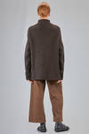 long and wide sweater in merinos wool and cashmere knit - RISA NAKAMURA 