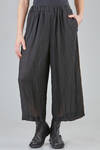 wide trousers in washed polyester georgette - COMME des GARÇONS - COMME des GARÇONS 